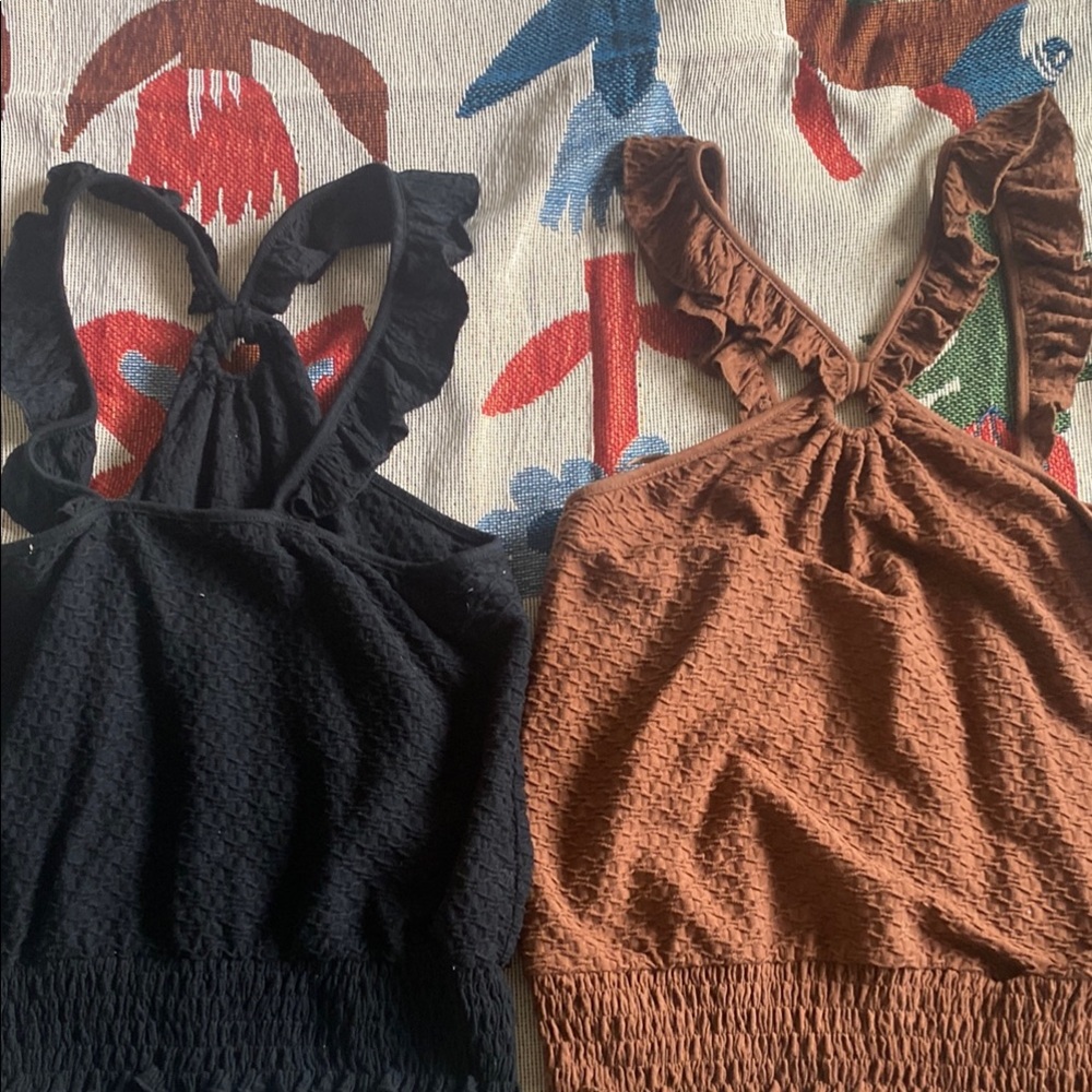 Two Anthropologie Marisol tops